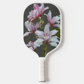 Roze Cymbidium Insigne Orchids Floral Pickleball Paddle (Voorkant)