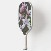 Roze Cymbidium Insigne Orchids Floral Pickleball Paddle (Links)