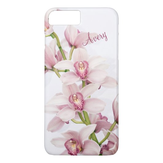 Roze Cymbidium Orchidee Bloem Case-Mate iPhone Case (Achterkant)