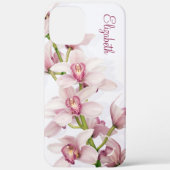 Roze Cymbidium Orchidee Bloemen Case-Mate iPhone Case (Achterkant)