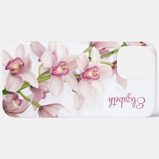 Roze Cymbidium Orchidee Bloemen Case-Mate iPhone Case (Achterkant (horizontaal))