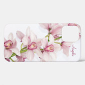 Roze Cymbidium Orchidee Bloemen Case-Mate iPhone Case (Achterkant (horizontaal))