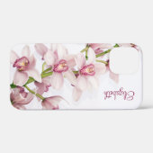Roze Cymbidium Orchidee Bloemen Case-Mate iPhone Case (Achterkant (horizontaal))
