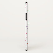 Roze dachshund Waterverf Art Confetti Case-Mate iPhone Case (Achterkant / rechts)