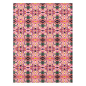 Roze dadels en roze bijen Abstract Tafelkleed (Voorkant)