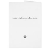 Roze dag laly waterverf art schilderij (Achterkant)