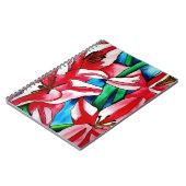 Roze dag laly waterverf art schilderij notitieboek (Linkerzijde)