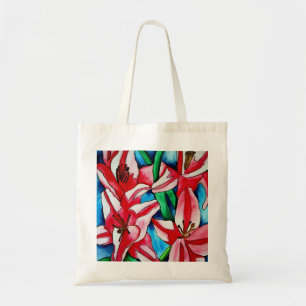 Roze dag laly waterverf art schilderij tote bag