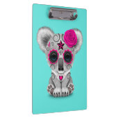 Roze dag van de dode Baby Koala Klembord (Rechts)
