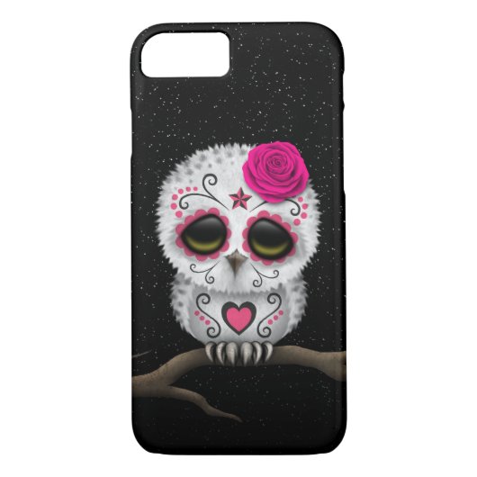 Roze dag van de dode suikerriet Case-Mate iPhone case (Achterkant)