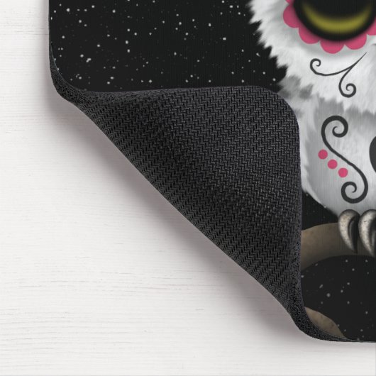 Roze dag van de dode suikerriet muismat (Hoek)