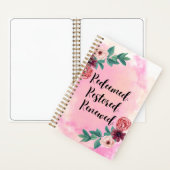 Roze dagboek afgelost. Opnieuw ingesteld. Vernieuw Notitieboek (Binnen)