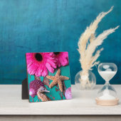 Roze dagen en zeepaardjes met zeefvis fotoplaat (Insitu)