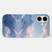 Roze Dageraad Alpen Spiegel Case-Mate iPhone Case (Achterkant (horizontaal))