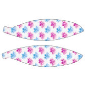 Roze dahlia, blauwe dahla, bloemmotief, bloemen basketbal (Panelen)