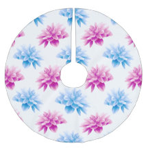 Roze dahlia, blauwe dahla, bloemmotief, bloemen