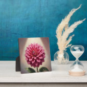 Roze Dahlia Bloem Botanisch Fotoplaat (Insitu)