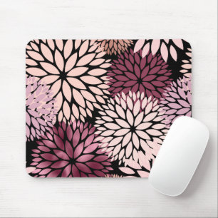 Roze Dahlia Bloemen Bloemisterij Romantisch Muismat