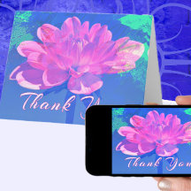 roze Dahlia Bloom - Hartelijk dank