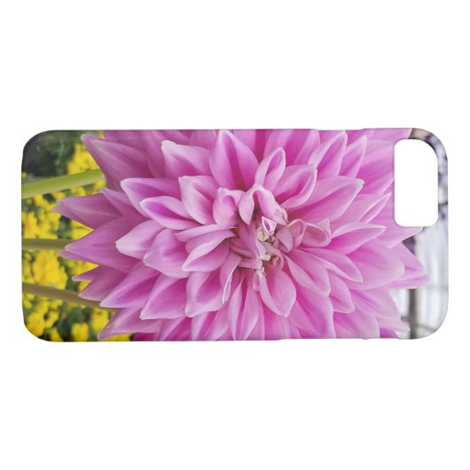 roze dahlia Case-Mate iPhone case (Achterkant (Horizontaal))