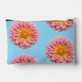 Roze Dahlia en dauwdruppels Etui (Achterkant)