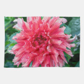 Roze Dahlia fotografie, Canadese schoonheid Theedoek (Horizontaal)