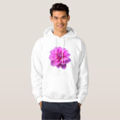 Roze Dahlia (geïsoleerd) Hoodie (Voorkant volledig)