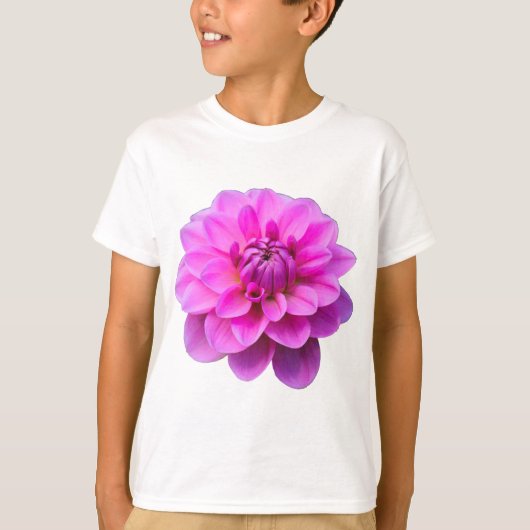 Roze Dahlia (geïsoleerd) T-shirt (Voorkant)