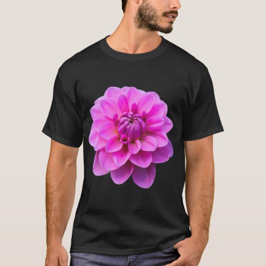 Roze Dahlia (geïsoleerd) T-shirt (Voorkant)