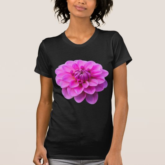 Roze Dahlia (geïsoleerd) T-shirt (Voorkant)