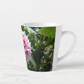 Roze Dahlia Latte Mok (Rechts)