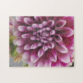 Roze Dahlia Legpuzzel (Horizontaal)