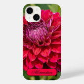 Roze Dahlia, mooie bloem fotografie Case-Mate iPhone Case (Achterkant)