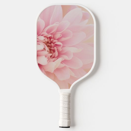   roze Dahlia Pickleball Paddle (Achterkant)