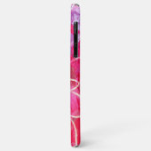 Roze Dahlia-telefoondraagtas van fijne hoogte Case-Mate iPhone Case (Achterkant/links)
