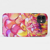 Roze Dahlia waterverf fijne kunst Case-Mate iPhone Case (Achterkant (horizontaal))