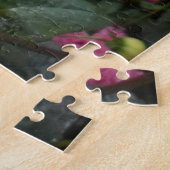 Roze Dahlias Legpuzzel (Zijkant)