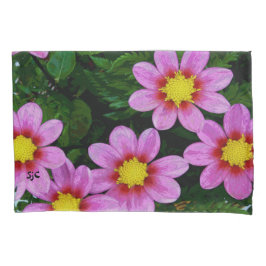 Roze Dahlias Pillowcase Kussensloop