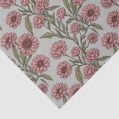  Roze Daisies Bloem Botanische Tuin Tissuepapier (Detail)