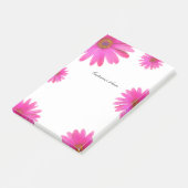Roze Daisies Bloemen Daisy Elegant Country Spring Post-it® Notes (Schuin)