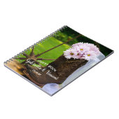 Roze Daisies Boots Western Wedding Guest Book Notitieboek (Linkerzijde)