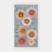 Roze Daisies Floral Botanical Art Design Servet (Voorkant)