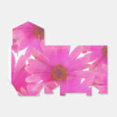 Roze Daisies Floral Daisy Elegant Spring Favor Bedankdoosjes (Uitgevouwen)