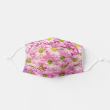 Roze Daisies Floral Spring Garden Girl Pattern