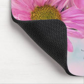 Roze Daisies Muismat (Hoek)
