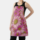 Roze Daisies Schort (Insitu)