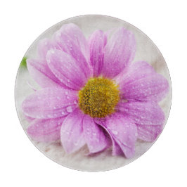 Roze Daisy Bloem Snijplank