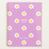 Roze Daisy-Chain Student Planner (Voorkant)