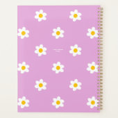 Roze Daisy-Chain Student Planner (Achterkant)