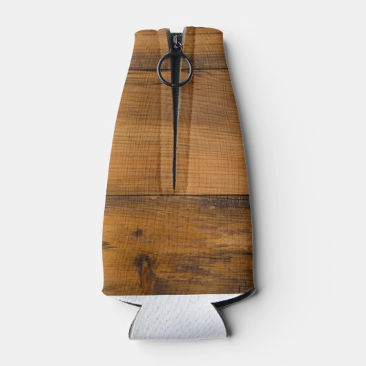 Roze Daisy en Hoefijzer Country Western Weddenscha Flesjeskoeler (Achterkant)